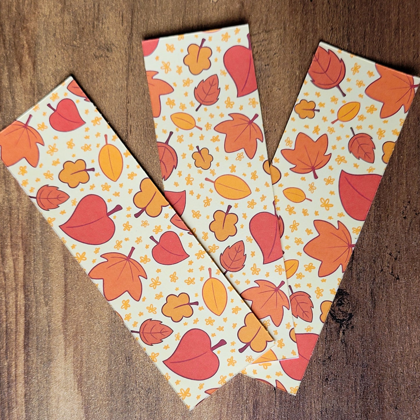 Falling Leaf Bookmark