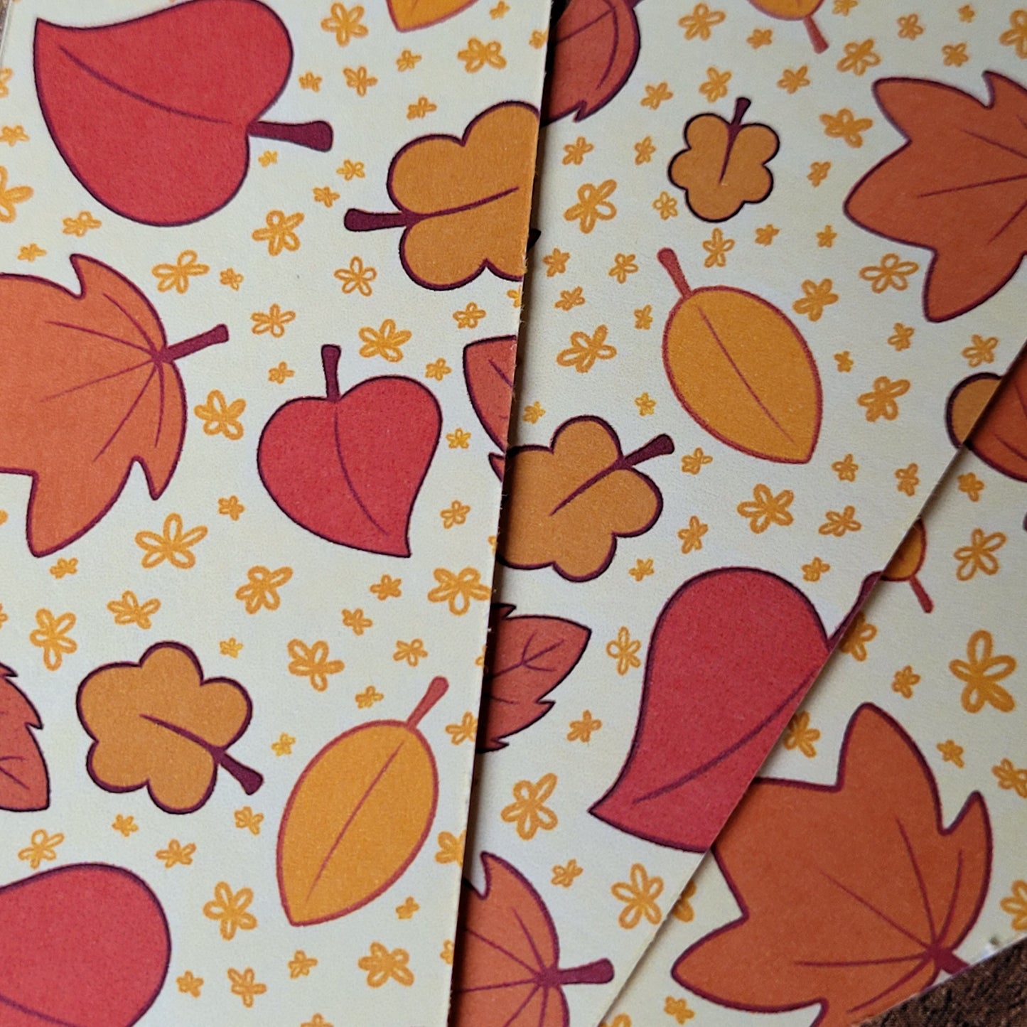 Falling Leaf Bookmark