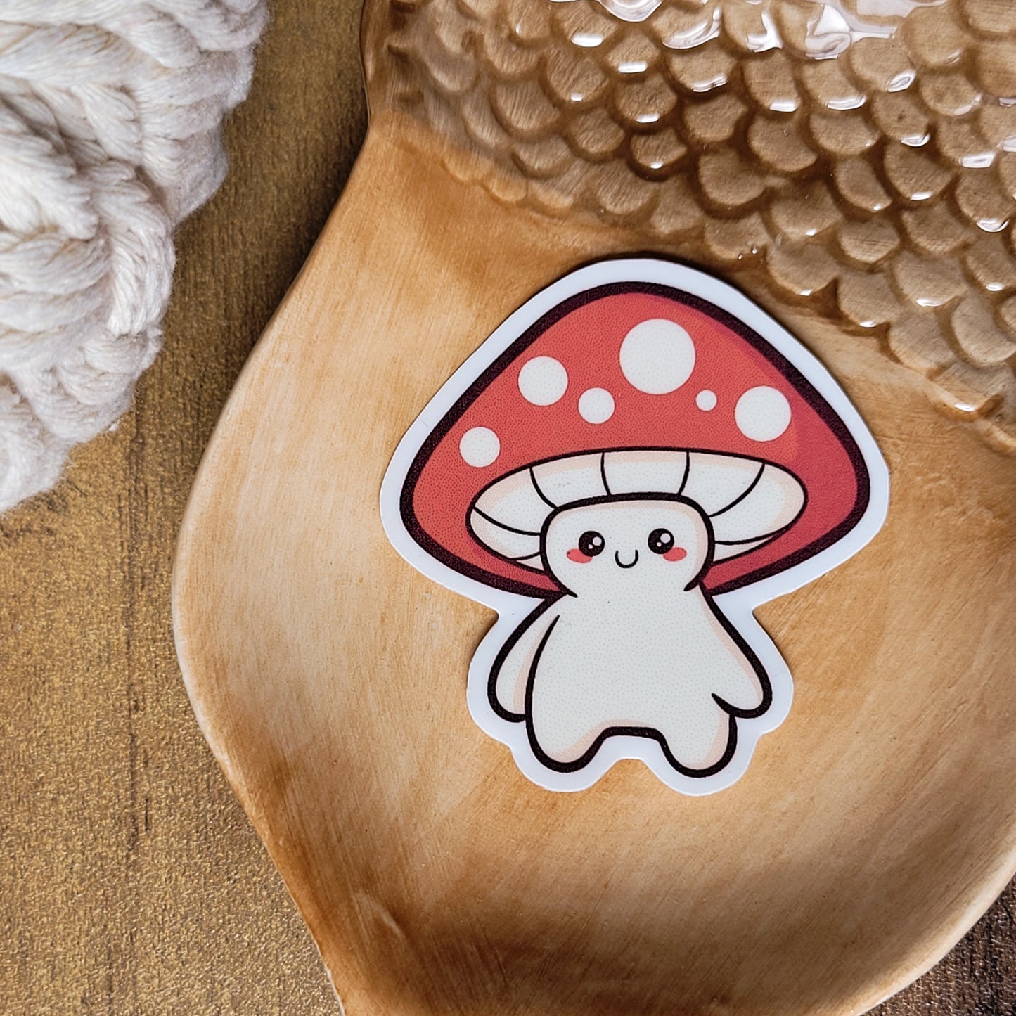 Mushie the Mushroom Sticker