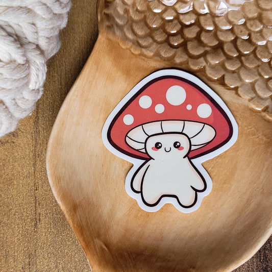 Mushie the Mushroom Sticker