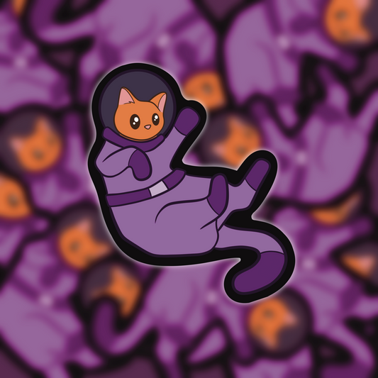 Space Cat Sticker